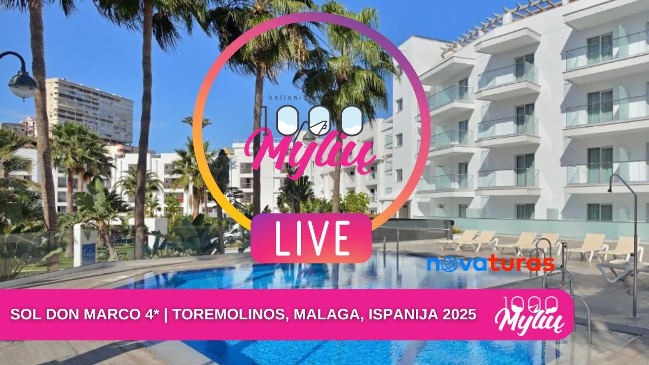 SOL DON MARCO 4* | Toremolinos, Malaga, Ispanija2025 su Novaturu
