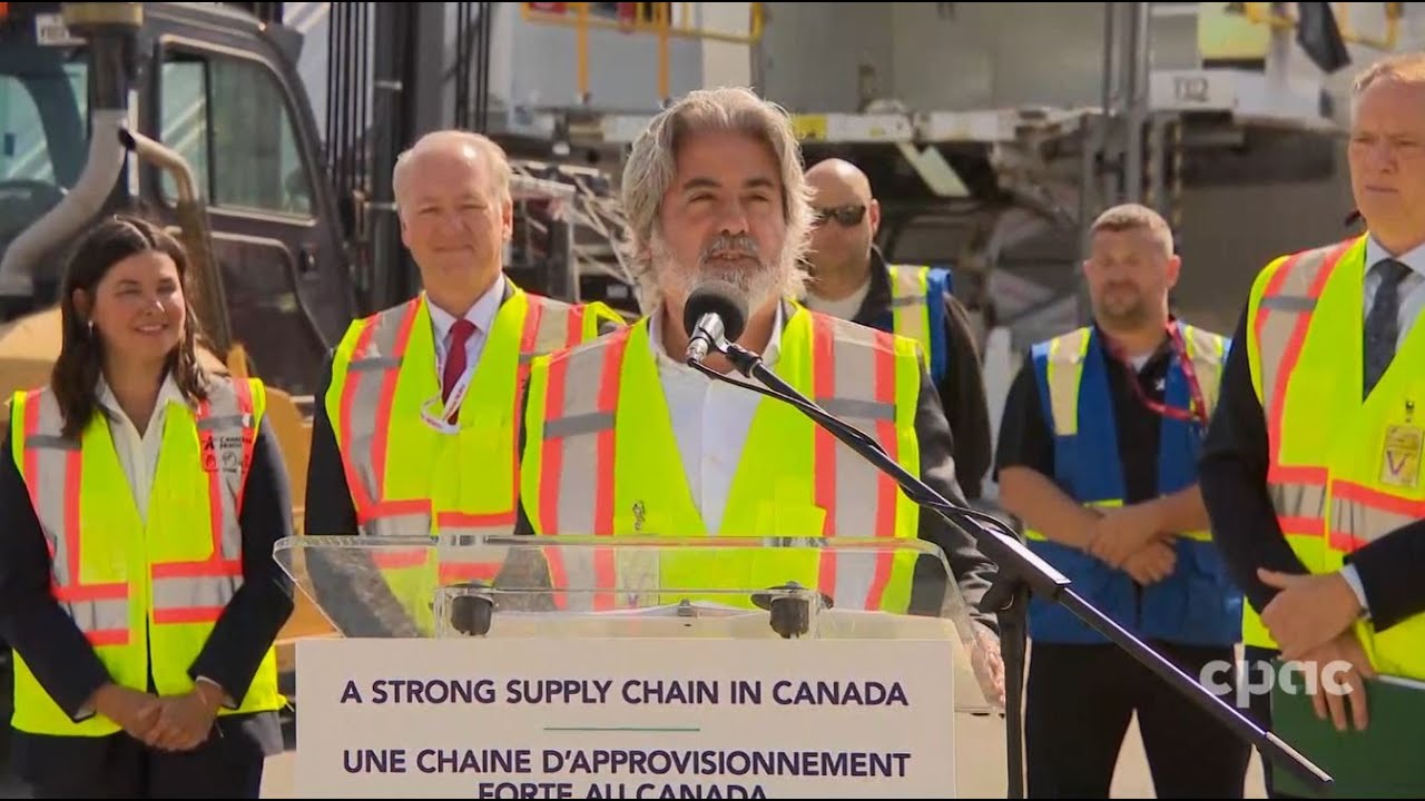 Transport Minister Rodriguez on Ottawa Airport cargo expansion, online news act &ndash; August 9, 2023