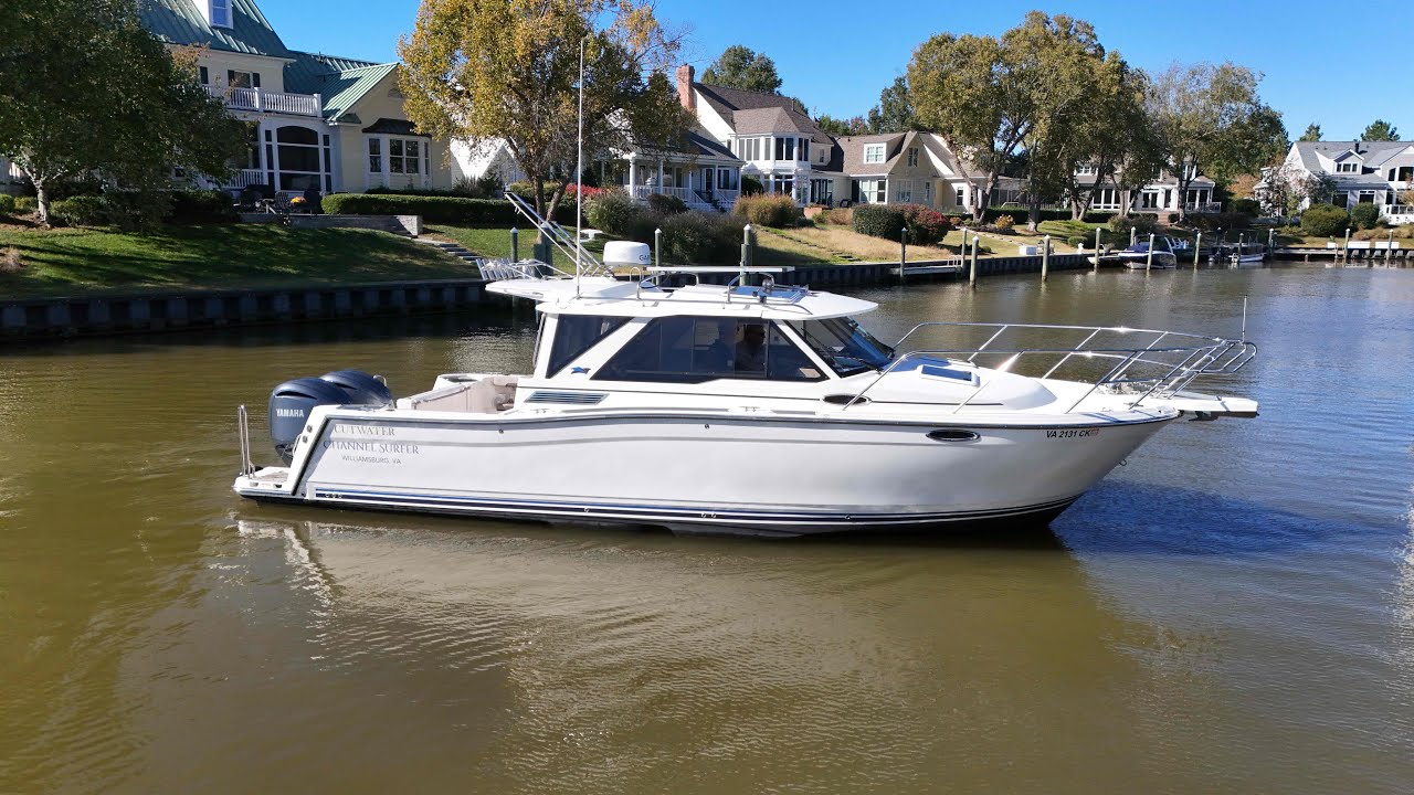 Check out this 28’ Cutwater with Scott James!