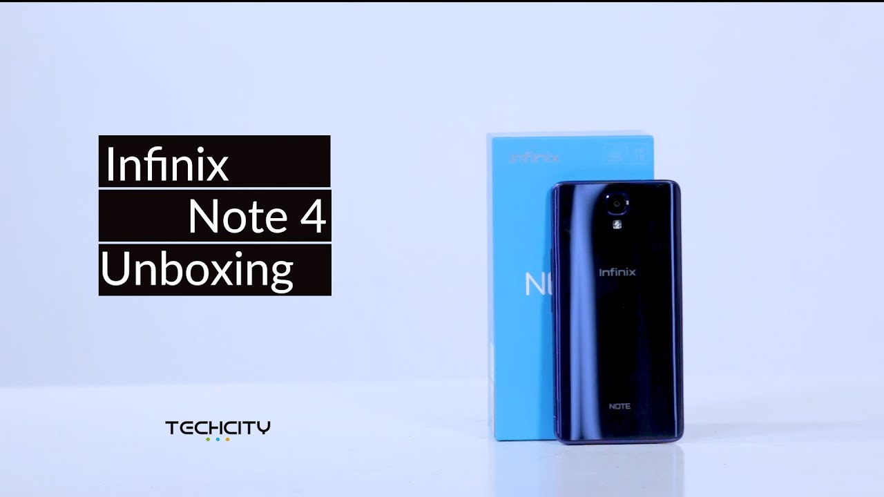 Infinix Note 4 Unboxing and First Impressions