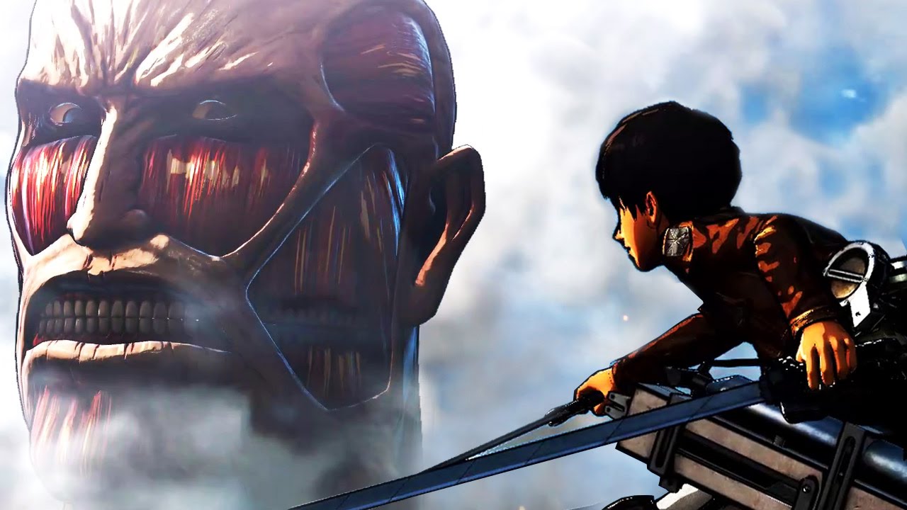 ГИГАНТСКИЕ МОНСТРЫ-ЛЮДОЕДЫ &mdash; Attack on Titan: Wings of Freedom