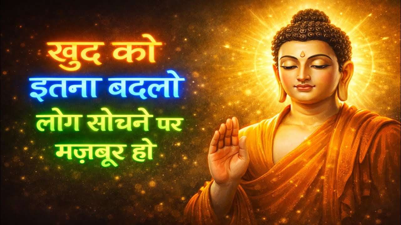 Buddhist Story:🔥खुद को इतना बदलों की लोग तुम्हें पाने को तड़पे | Best Buddhist Motivation Video
