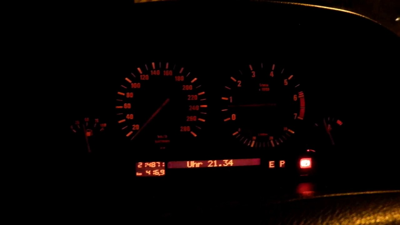 BMW e32 Beleuchtungen innen Lampen