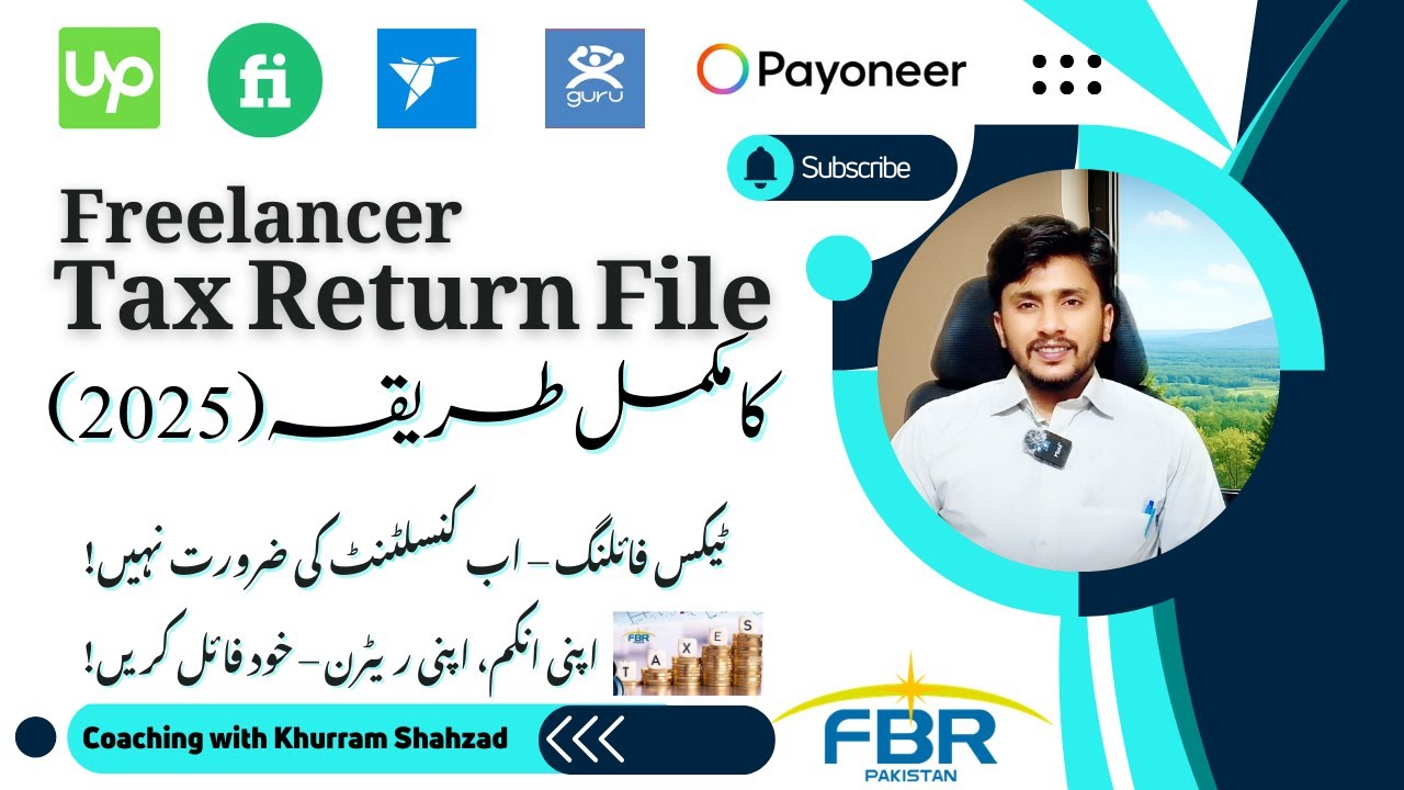 How to File Freelancer Income Tax Return 2025 in Pakistan | Freelancer Tax Return Pakistan 2025 |