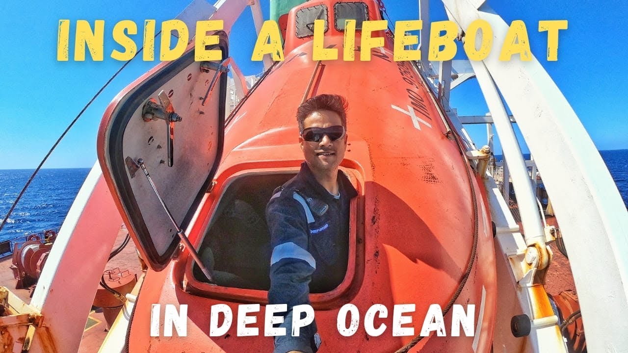 What's Inside the LIFEBOAT!!! Lifeboat Tour of a Mega Ship | Horizon Tales
