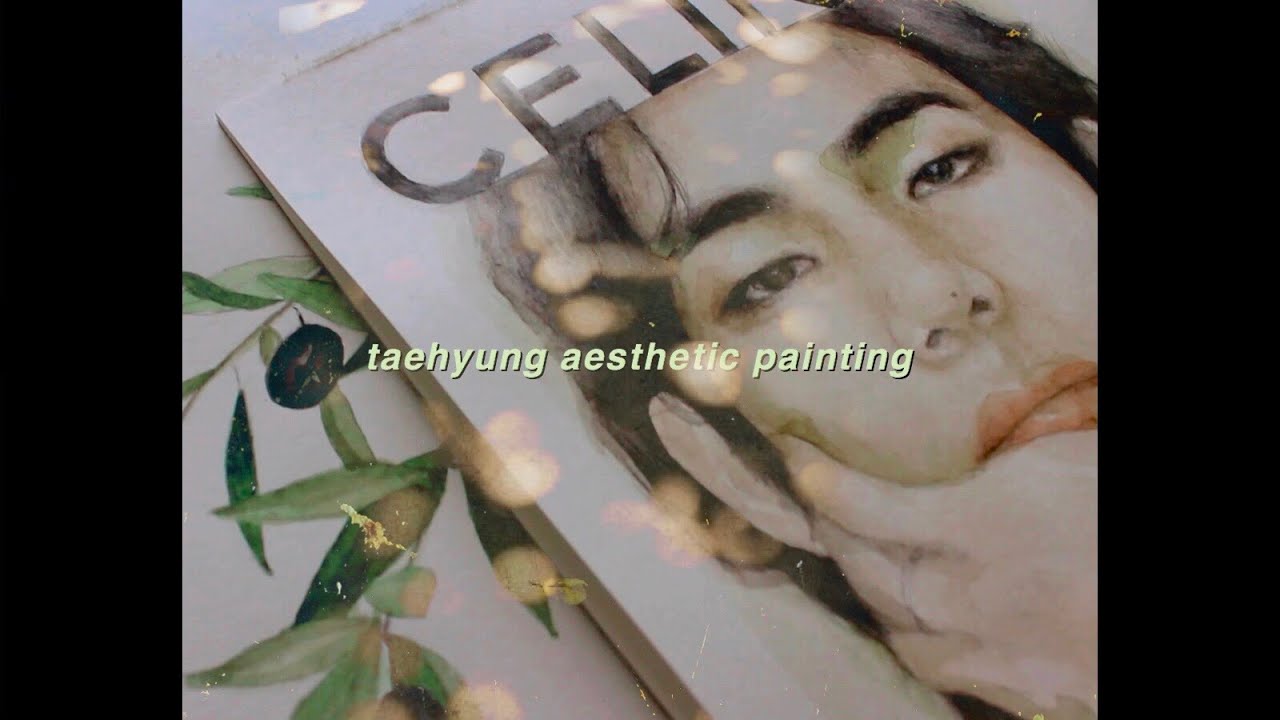 painting taehyung ☾ speedpaint
