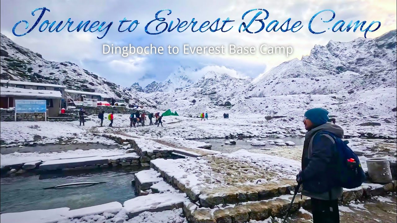 Journey to the Everest Base Camp (Part 6) | Dingboche to EBC | Snowfall and Stunning Views!