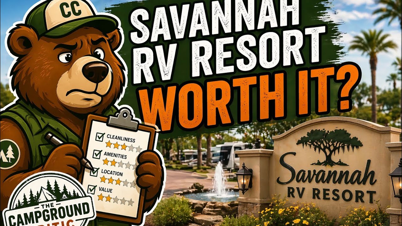 Savannah RV Lakes Resort Disappointed us- Here's why