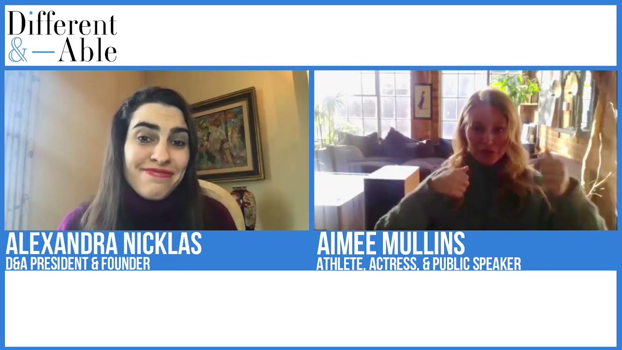 D&A interviews Aimee Mullins