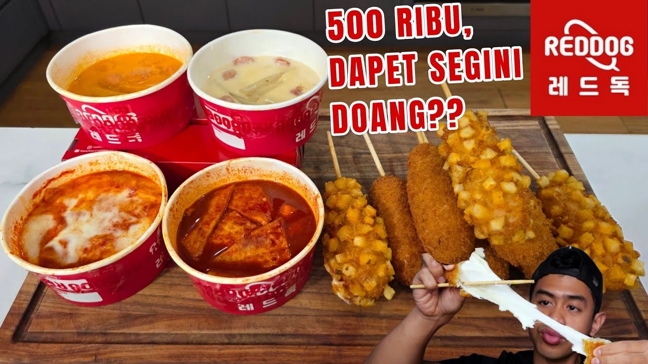 MUKBANG MENU REDDOG TOTAL 500 RIBU !!