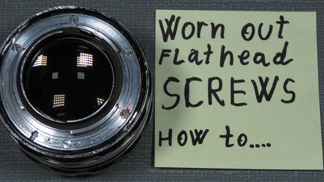 Worn out flathead screws how to unscrew it | New homemade tool