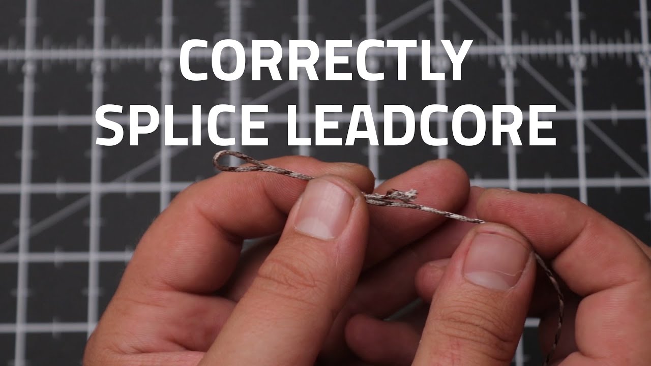CORRECTLY SPLICE LEADCORE! For better Rig Presentation! How To Splice Leadcore - Tacticarp TV