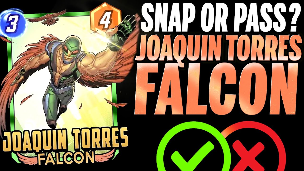 ХОАКИН ТОРРЕС ФАЛЬКОН 🦅 Детали и механика | Snap or Pass | Marvel Snap