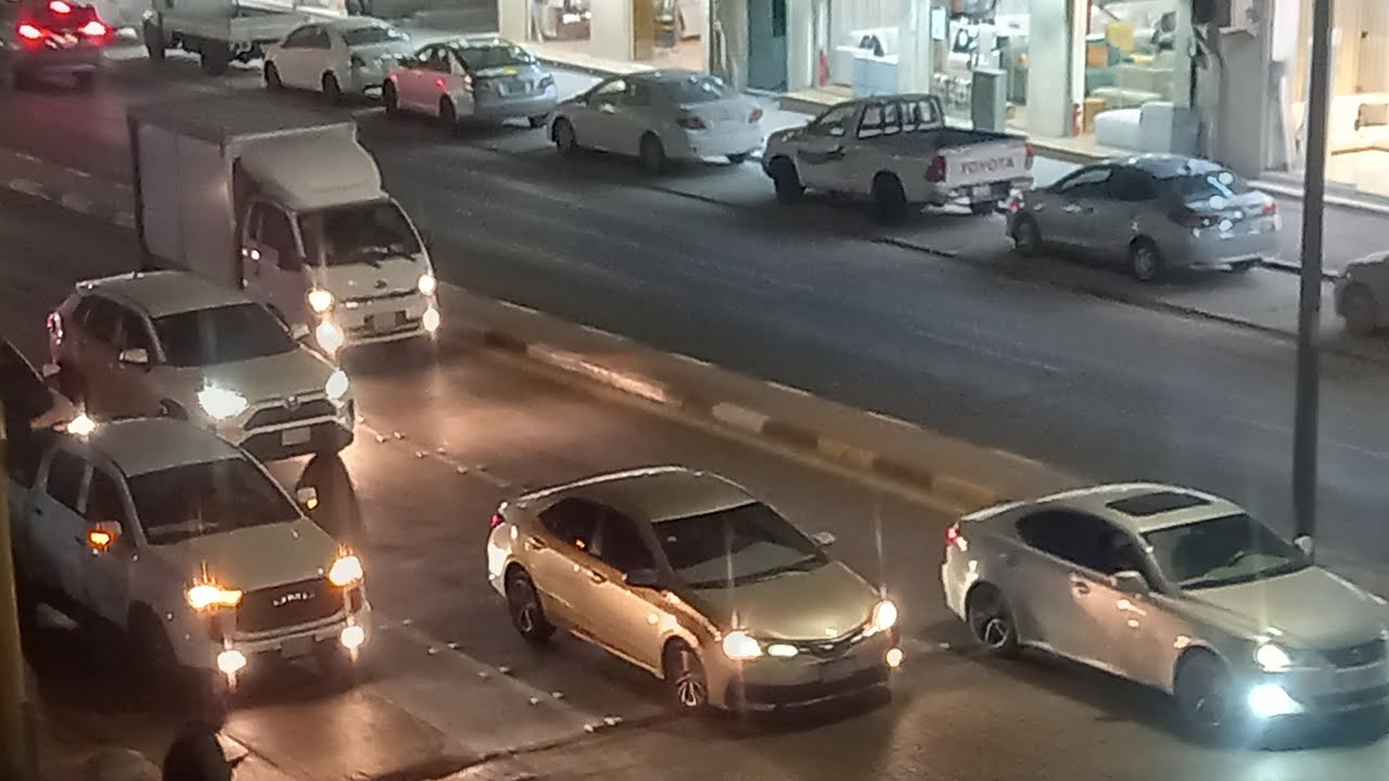 Saudi Arabia Roads Traffic View🚗🚕🚕🚕🚕🚗 Rush hours..watch .. enjoy..subscribe🔥