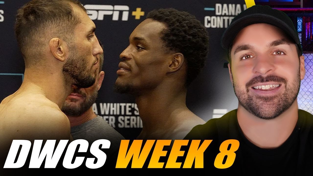 Dana Whites Contender Series, неделя 8, полный анализ карт и прогнозы