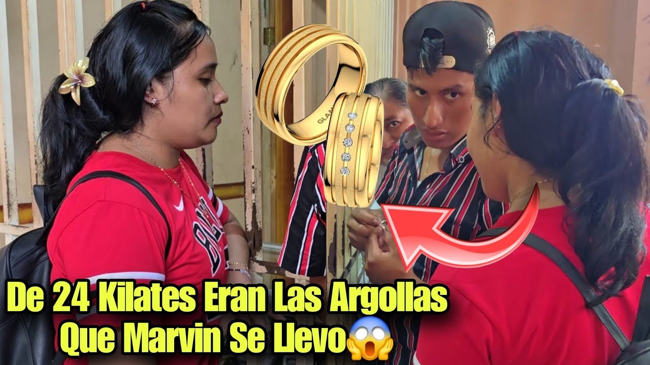 Dios Mio Marvin Se Llevo Las Argollas De Oro De 24 Kilates, La Novia Casi Se Desmaya Al Verlas😱