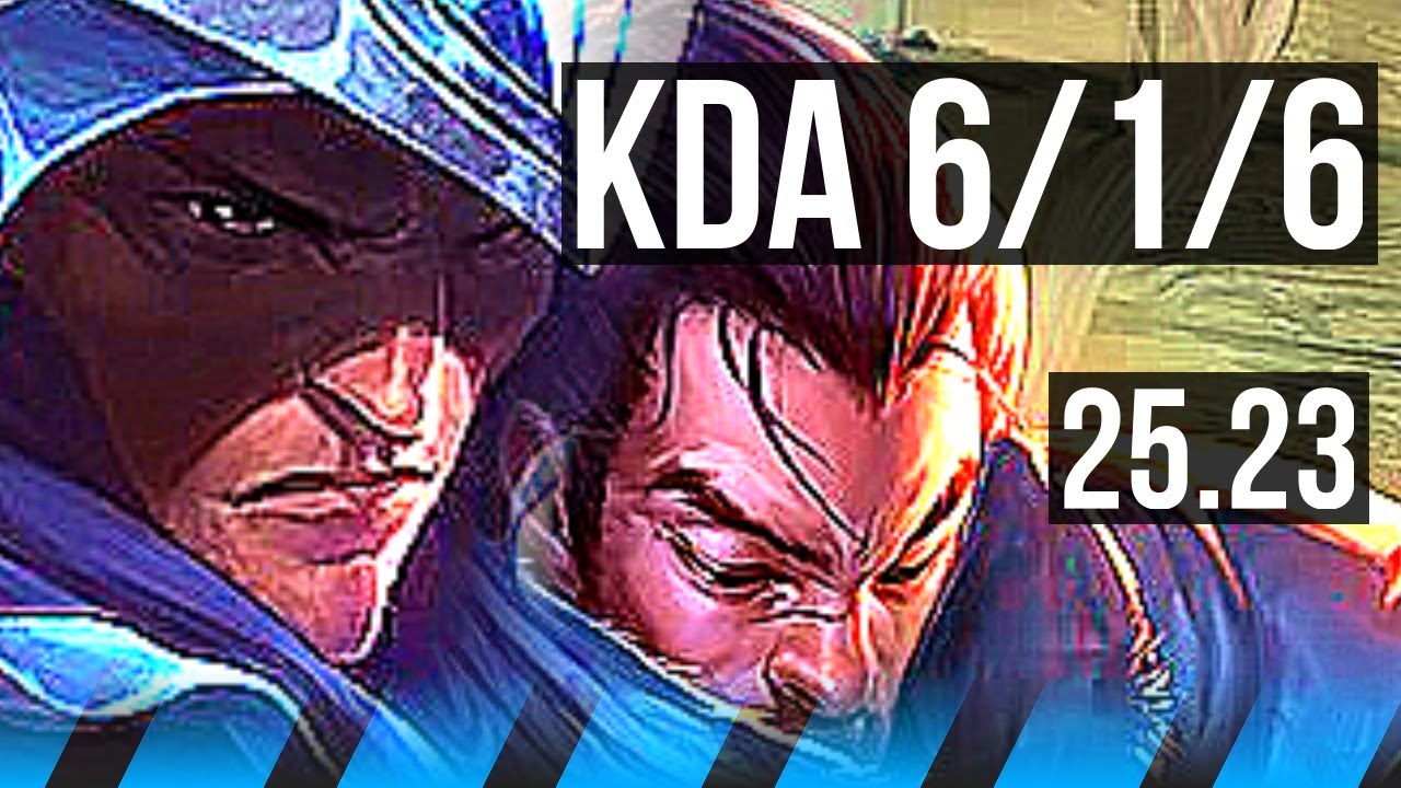 TALON vs YASUO (MID) | 6/1/6 | KR Master | 25.23