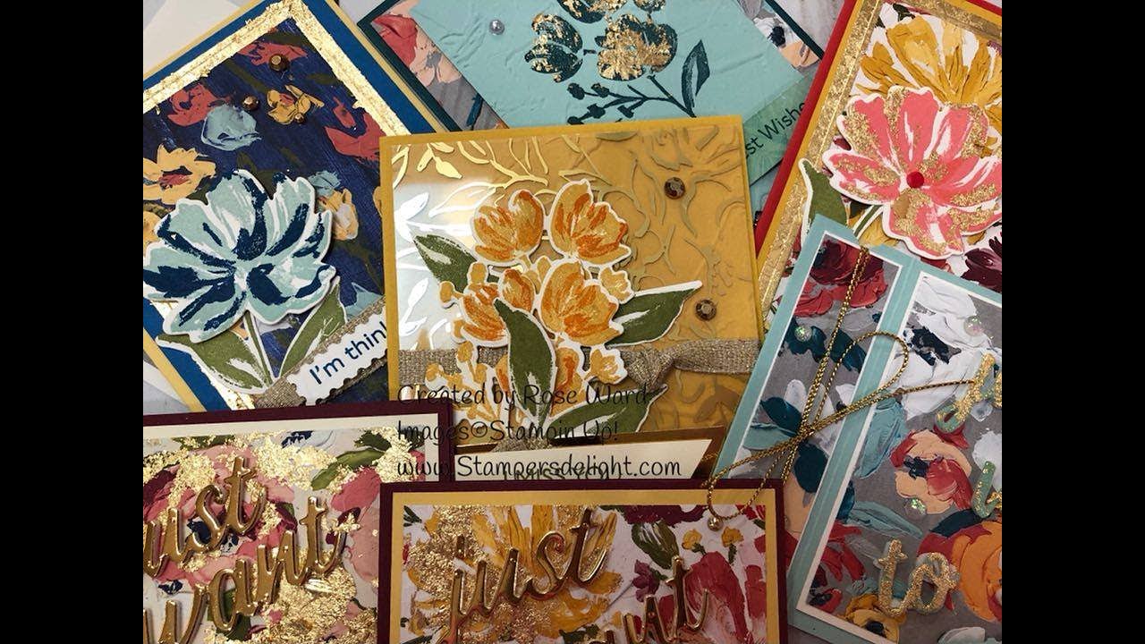 Fine Art Floral  Suite and Gilded Leafing