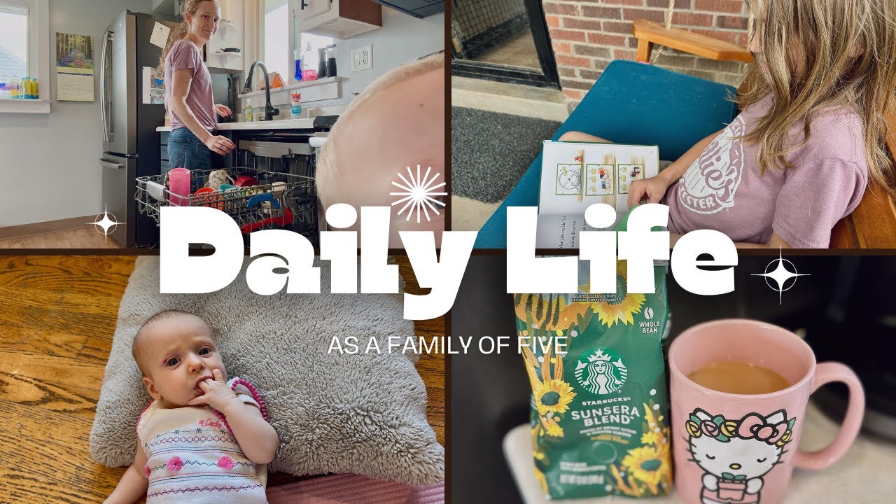 Spend the Day with Us | Adjusting to Three Kids + Homeschooling
