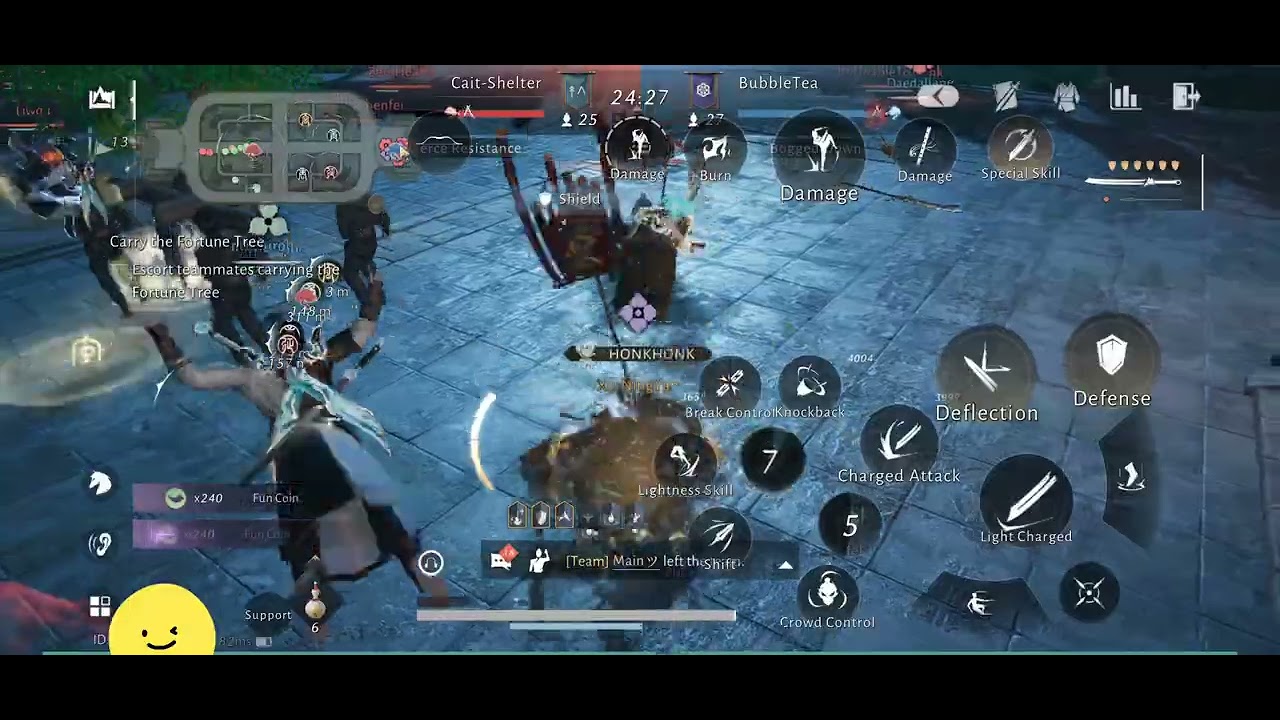 Where Winds Meet - GvG - BubbleTea vs Cait-Shelter - Backline Tank POV