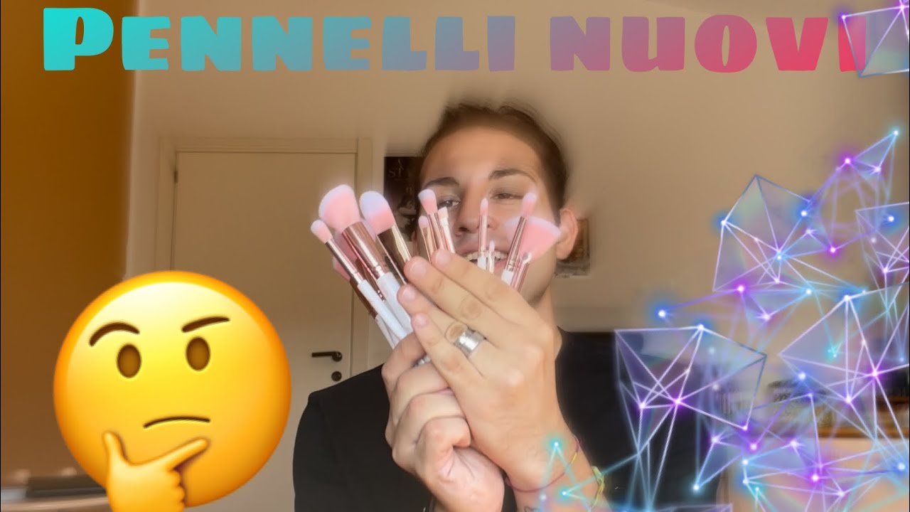 PROVO IL SET DI PENNELLI NUOVI DI AMAZON 🖌 *che ne pensate voi?*