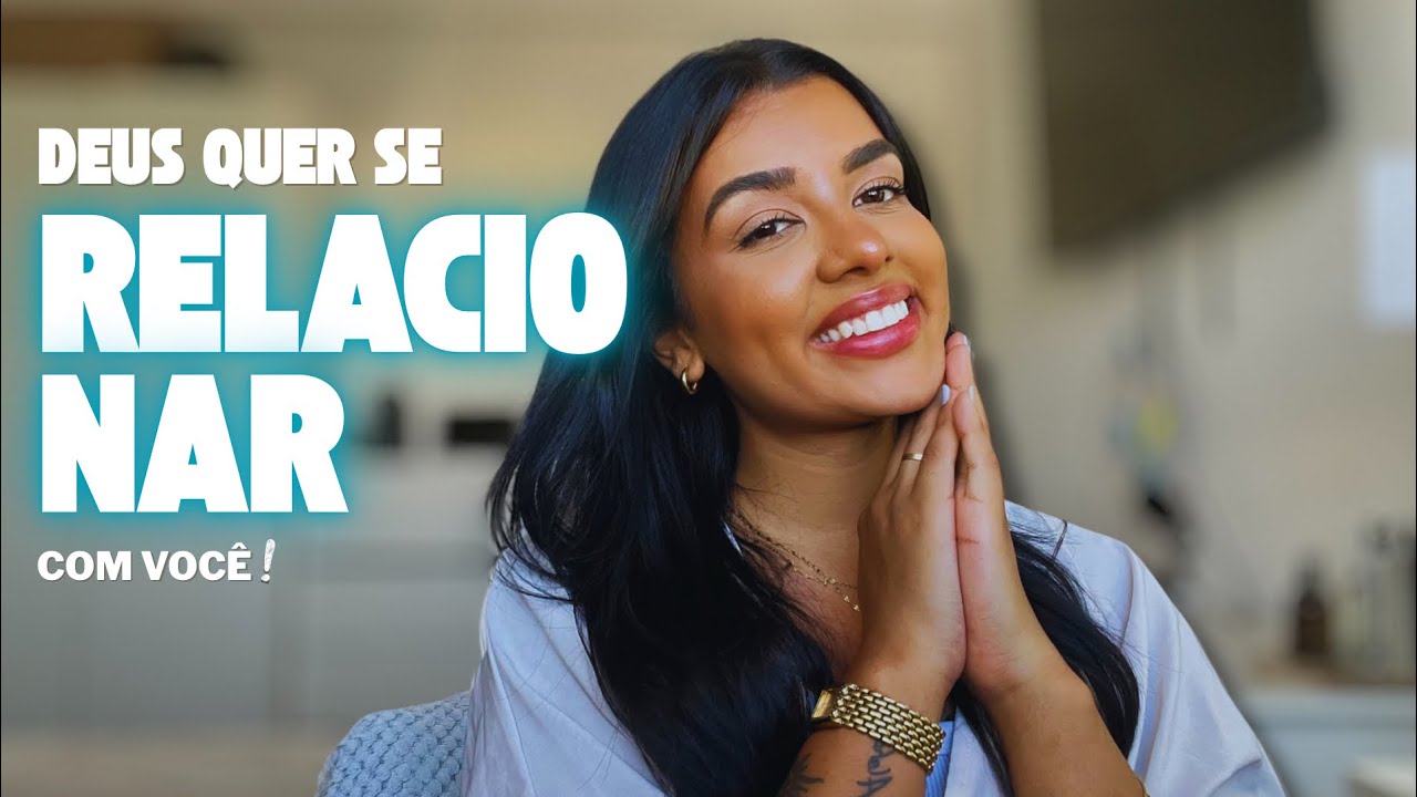 DEUS QUER SE RELACIONAR COM VOCÊ 🫵 | Nicole Ildefonso - Um devocional com Jesus no coração