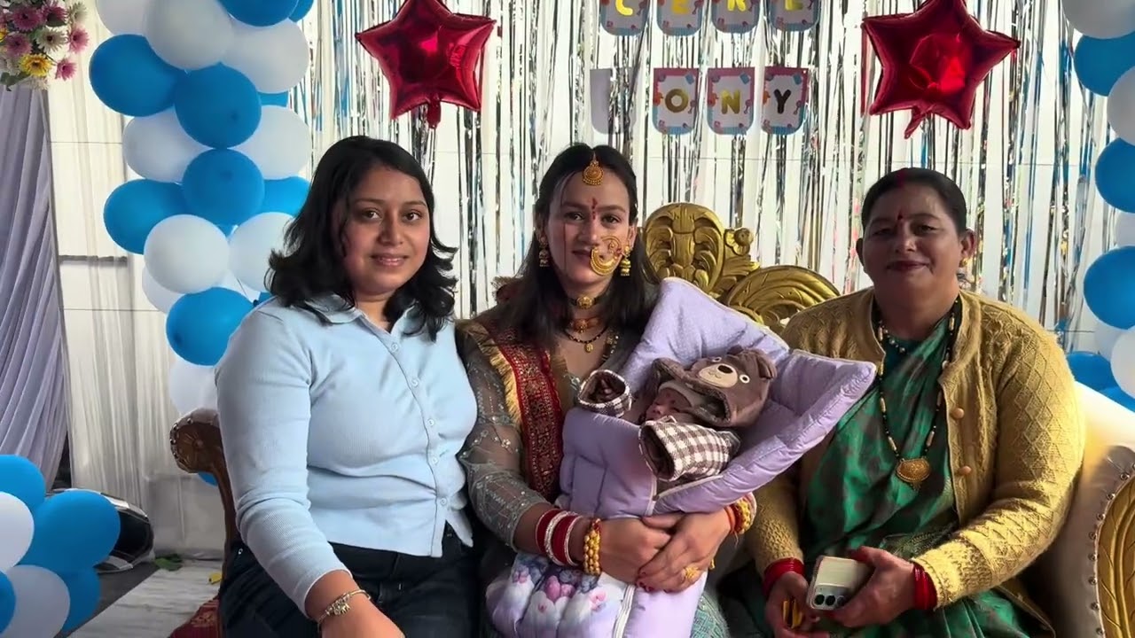 Aaj gye Naming Ceremony Mai