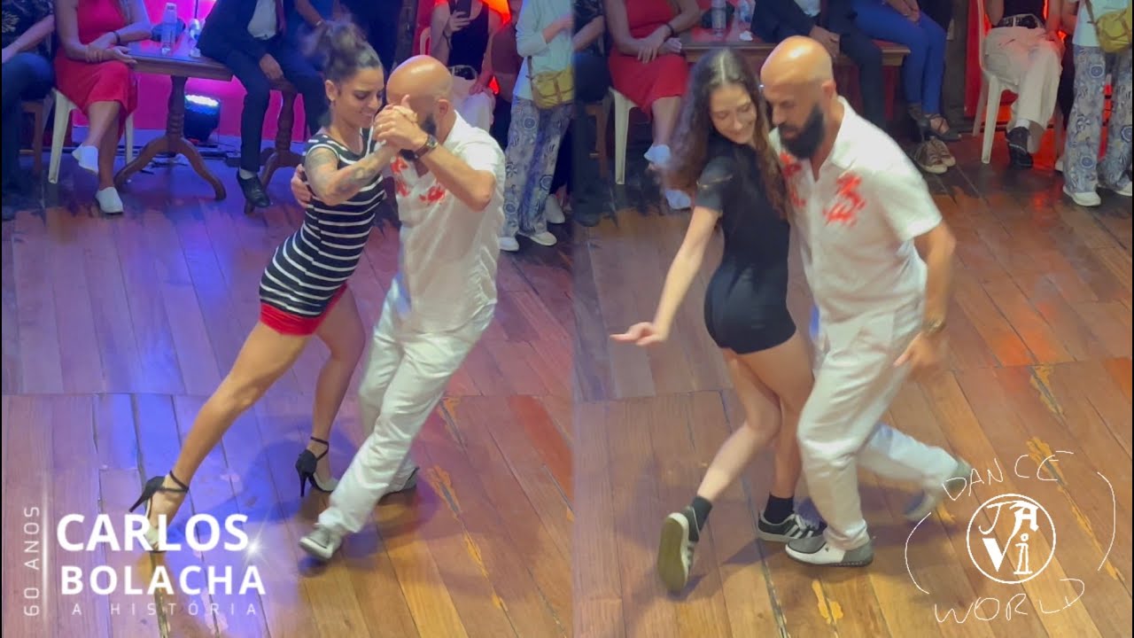 DEMO Carlos Bolacha & Robertinha & Andressa Soares (Samba de Gafieira) 60 anos Carlos Bolacha 2025