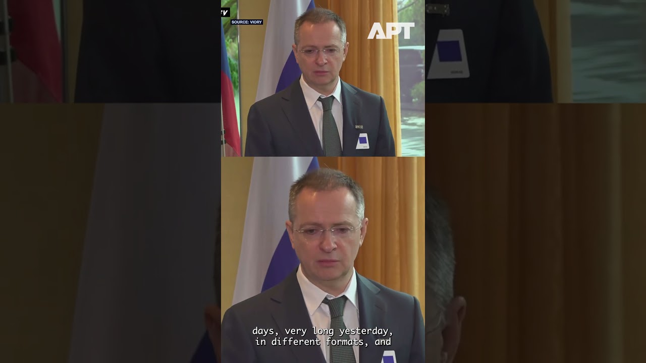 Geneva Talks End After Two Hours: Russia&rsquo;s Medinsky Shares Details | APT