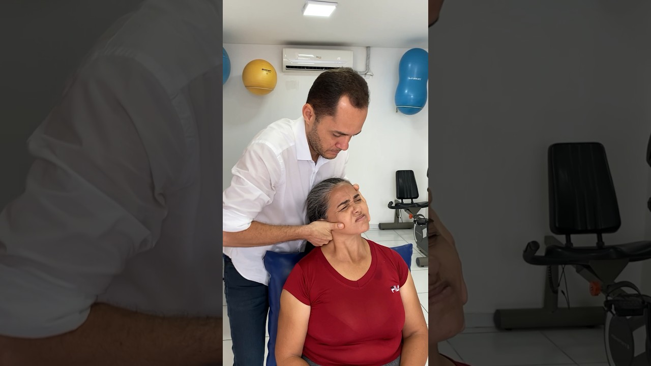 ALIVIANDO DORES NO PESCOÇO COM QUIROPRAXIA #quiropraxia #cervical #dornopescoço #manipulaçãocervical