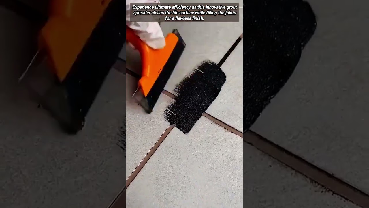 Amazing Tool Grouting And Cleaning Excess In One Go