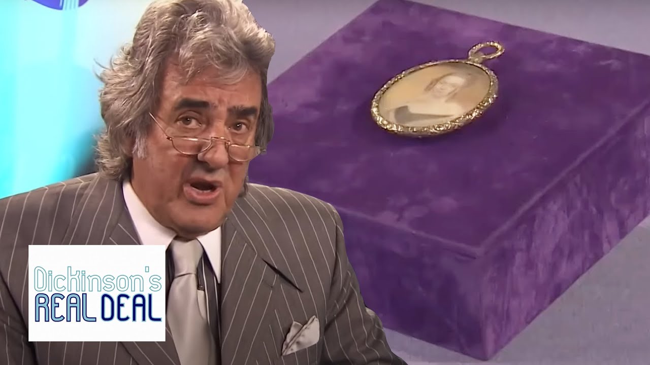 BEAUTIFUL Miniature of a Lady Gift Frame | Dickinson's Real Deal | S08 E40 | HomeStyle