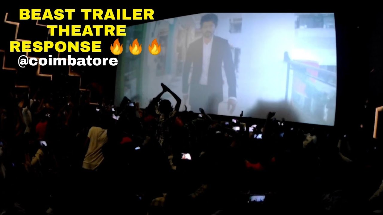 BEAST TRAILER RESPONSE 🔥🔥|GOOSEBUMPS 😘|SRI MURUGAN CINEMA'S