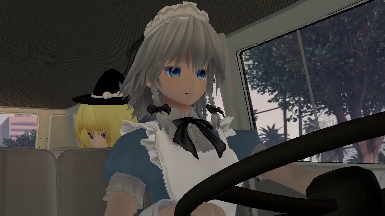 [Touhou MMD] ~ Curb Your Speed ~ DAZ Pedal Pumping animation