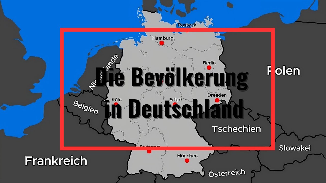 Die Bev&ouml;lkerung in Deutschland - Wachstum, Minderheiten, Sprache und Religion