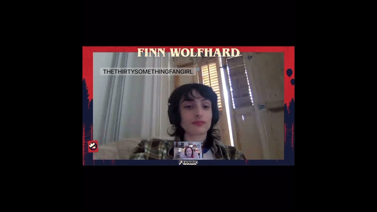 My second Fanmio call with Finn Wolfhard