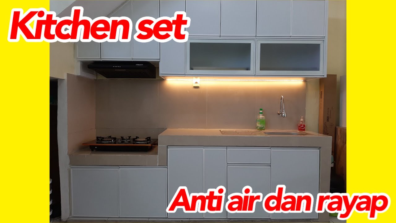 Kitchen set aluminium acp tulungagung kediri blitar trenggalek