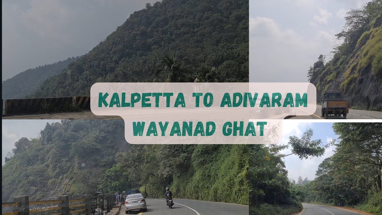 Wayanad Ghat | Kalpetta to Adivaram | Wayanad Churam | Drive |