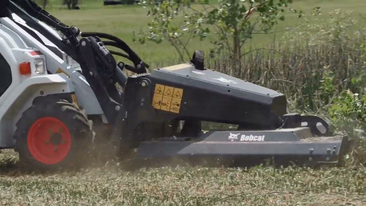 Обзор роторной насадки-резака Bobcat Brushcat