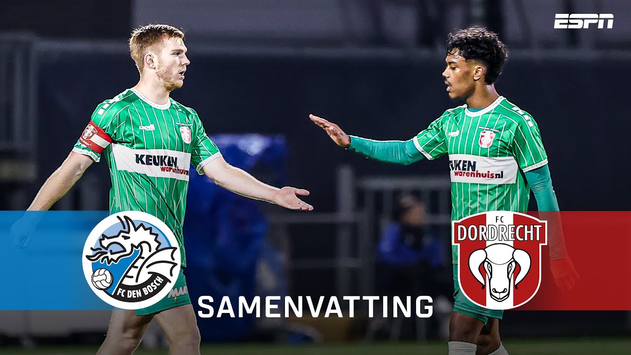 💥 Dordrecht draait het helemaal om in de TWEEDE HELFT 🔄 | samenvatting FC Den Bosch - FC Dordrecht
