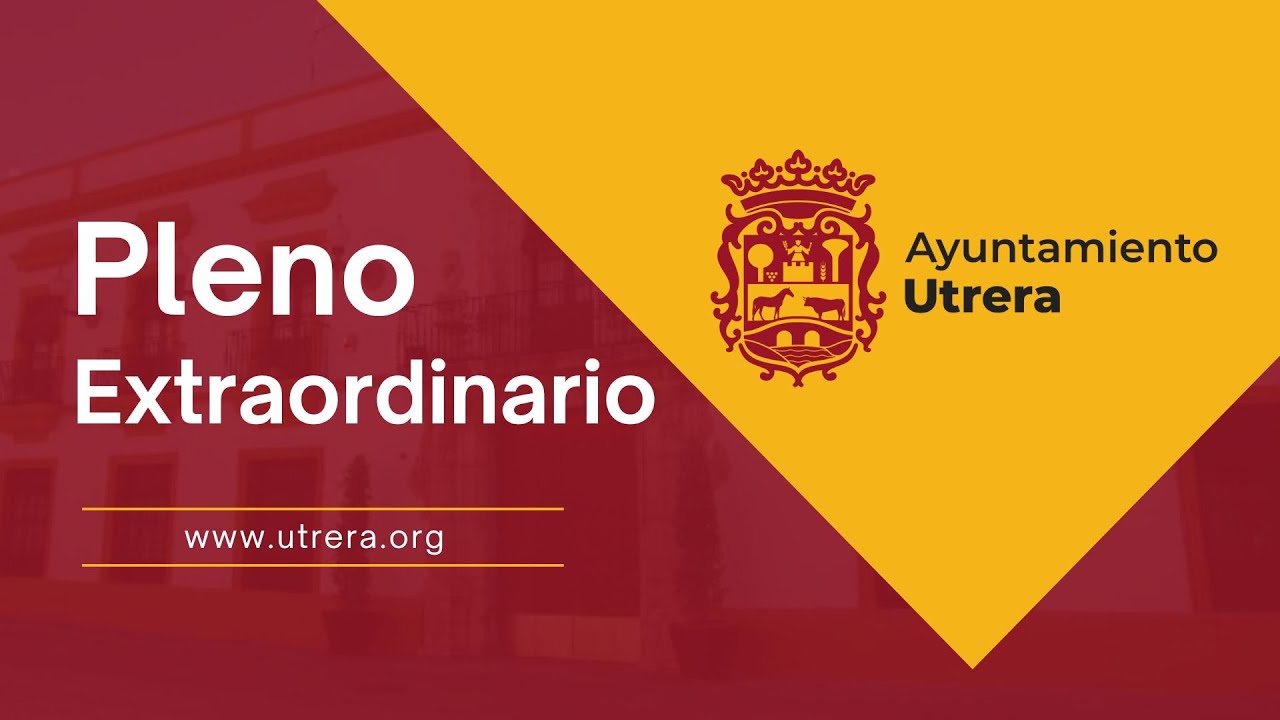 Excmo. Ayuntamiento de Utrera. Pleno Extraordinario y Urgente de 5 de diciembre de 2025