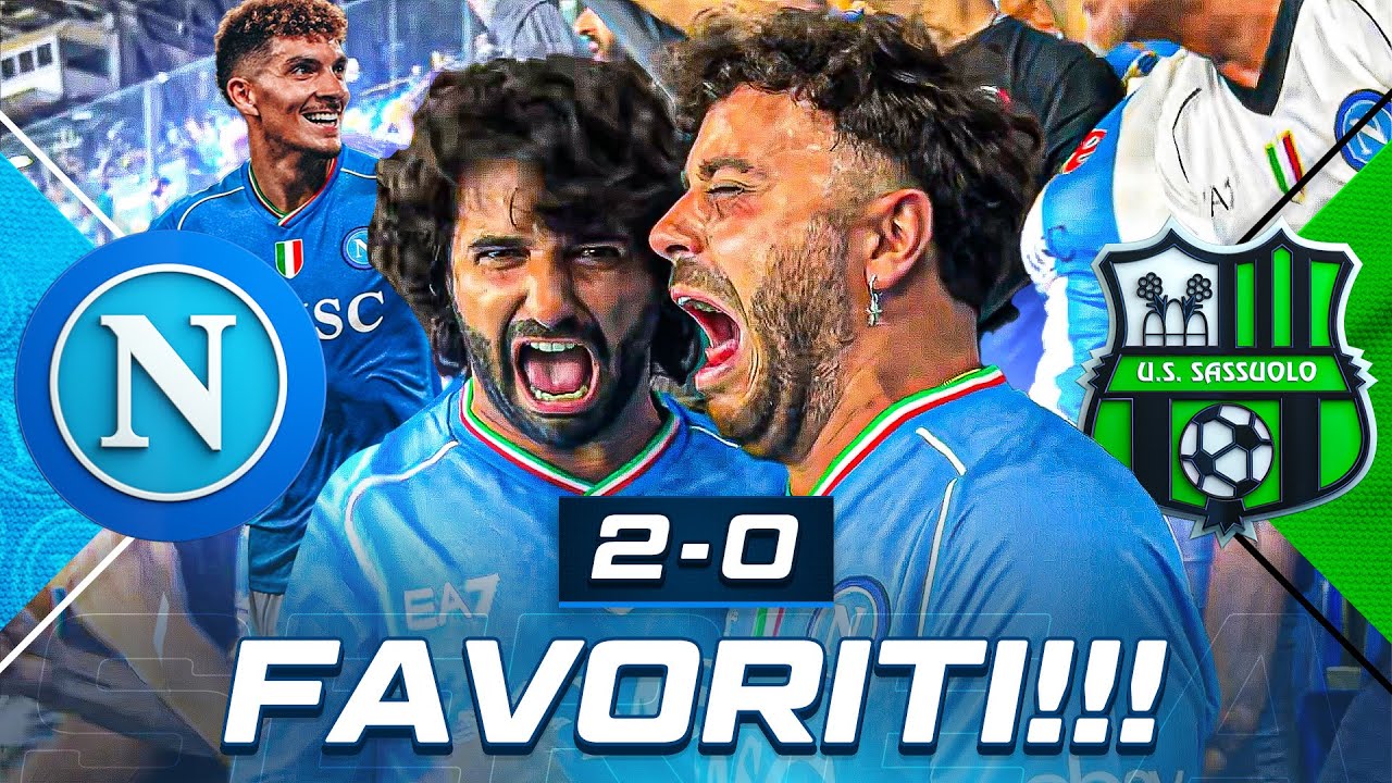🇮🇹 🤫 FAVORITI!!! NAPOLI 2-0 SASSUOLO | LIVE REACTION NAPOLETANI AL MARADONA HD