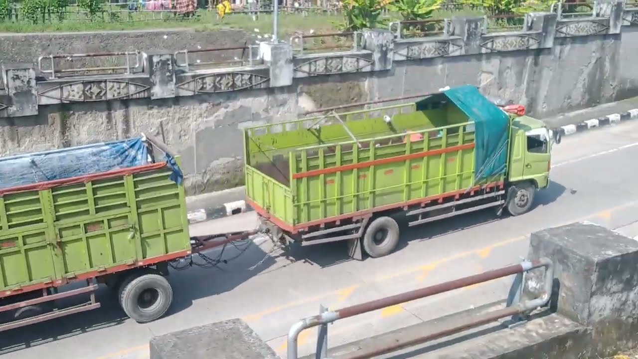 Truk tangki, truk oleng, Damp truk, truk tronton target luar negeri
