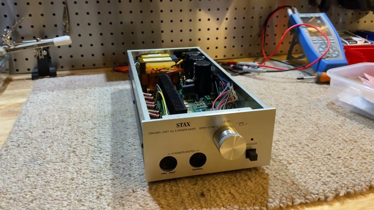 STAX SRM-1 (MK-2) Electrostatic Driver Restoration