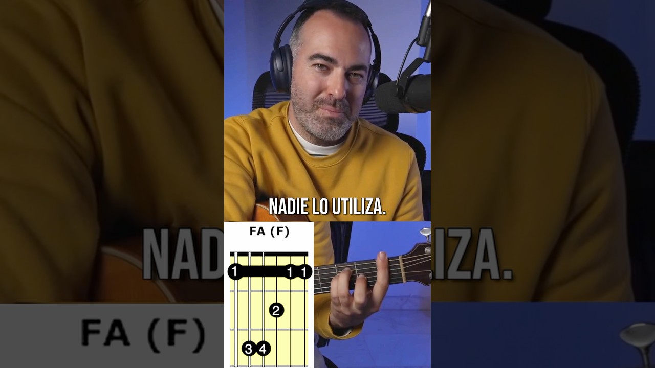 Olvidate del Fa Mayor con Cejilla (toca esto en su lugar&hellip;)