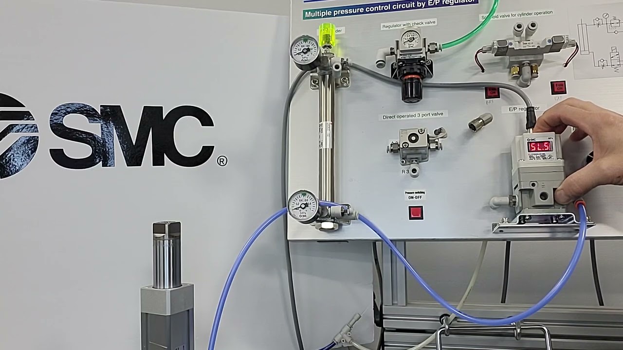 SMC ITV Proportional Regulator. Sensitivity Adjustment. Eliminate the 