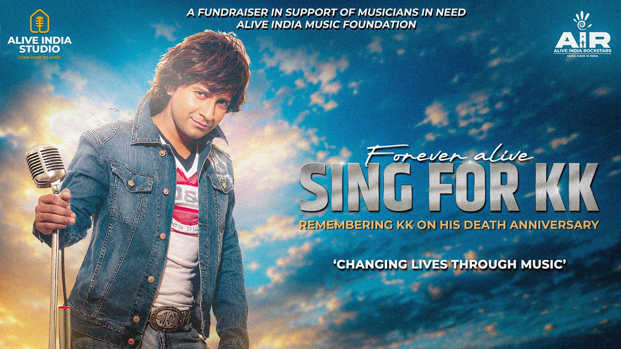 SING FOR KK | Alive India Intimate Concerts |  Bengaluru's Most Heartfelt KK Tribute Concert