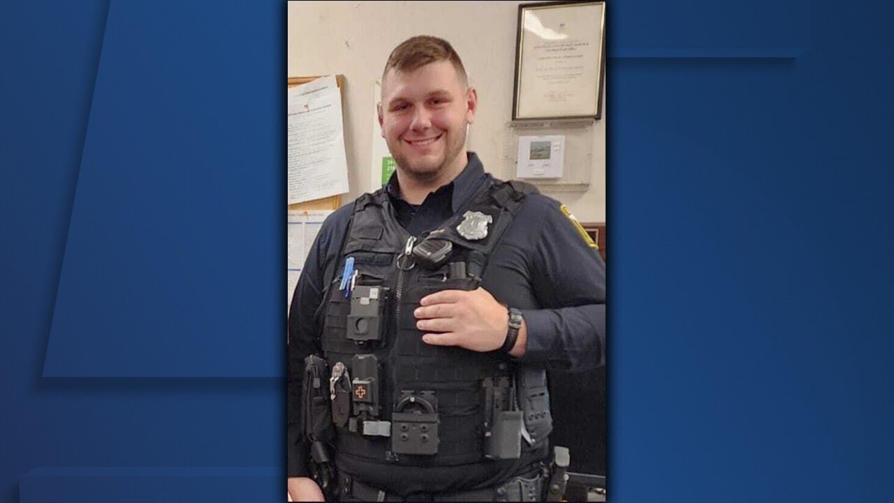 Funeral service for fallen Euclid Police Officer Jacob Derbin