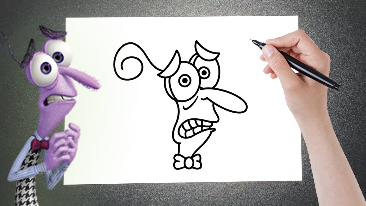 C&Oacute;MO DIBUJAR A TEMOR DE INTENSAMENTE / DEL REV&Eacute;S 2