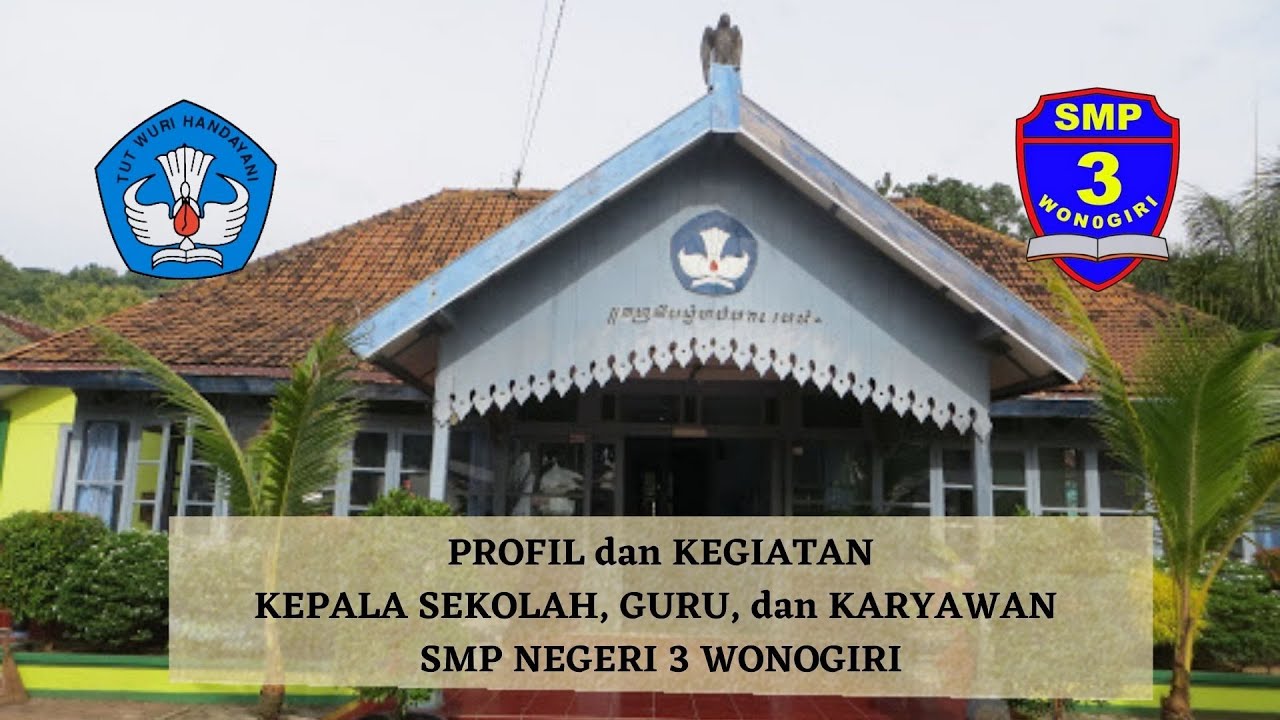 PROFIL dan KEGIATAN KEPALA SEKOLAH, GURU, dan KARYAWAN SMP NEGERI 3 WONOGIRI 2021